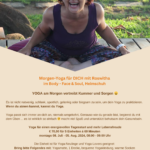 YOGA am Morgen vertreibt Kummer und Sorgen, Heimschuh
