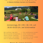 Sanftes Yoga für mehr innere Ruhe & Balance,  Mama Schöns Garten, Ragnitz
